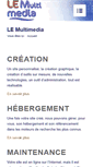 Mobile Screenshot of lemultimedia.fr