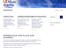 Tablet Screenshot of lemultimedia.fr